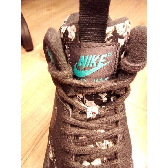 Nike Air Max 1 Mid Sneakerboot Liberty Women's Dark Ash/Black-Neutral Gr… - Picture 3 of 8